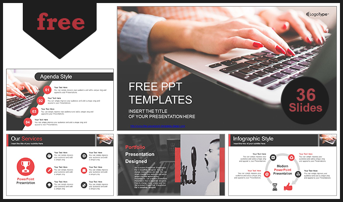 free powerpoint template for mac business